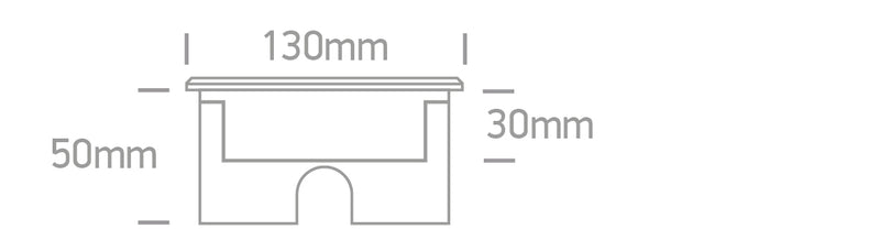 69076B/W: 6x1W LED inground. IP67, stainless steel 316L and die cast aluminium body.   Requires 24V DC driver.   ... Available in Stainless Steel