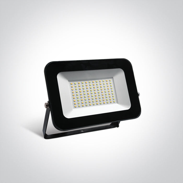7028CC/B/V: 50W DOB LED CCT Variable floodlight with adjustable mounting bracket.  IP65 rated for outdoor use. ..