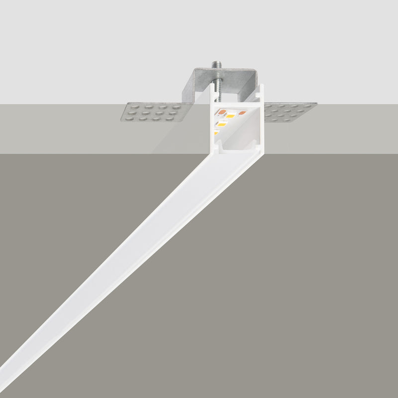 71-5743-14-00L, LINEAR LIGHTING SYSTEM TAGLIO DI LUCE CUSTOM SIZE 19MM TRIMLESS , White