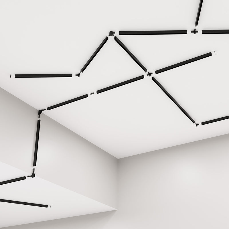 71-B593-60-00, TRACK HYPERLINK TRACK SURFACE & SUSPENDED 3M 3000MM BLACK, Black