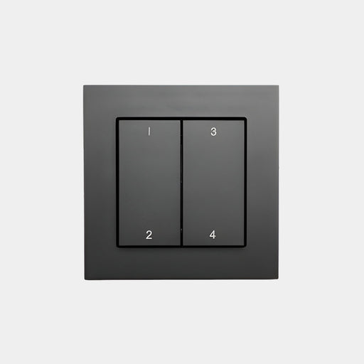CONTROL SOLUTION BLACK ENOCEAN KEYPAD  2 BUTTONS  4 SCENES CASAMBI
