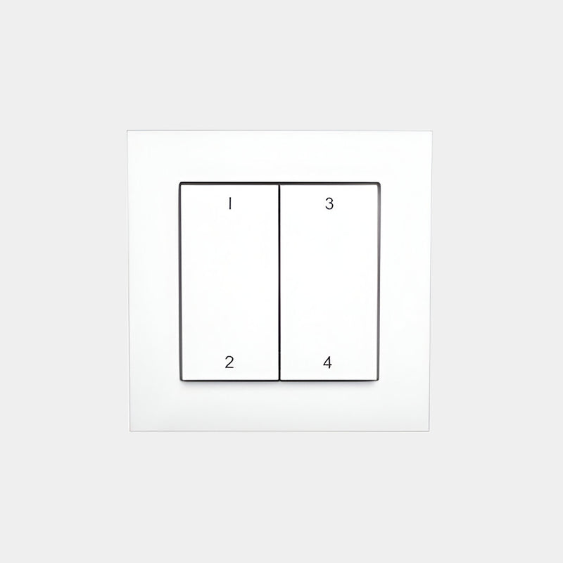 CONTROL SOLUTION WHITE ENOCEAN KEYPAD 2 BUTTONS 4 SCENES CASAMBI