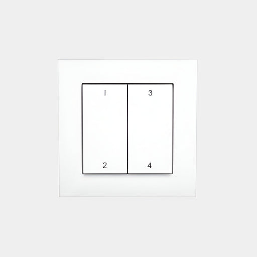 CONTROL SOLUTION WHITE ENOCEAN KEYPAD 2 BUTTONS 4 SCENES CASAMBI