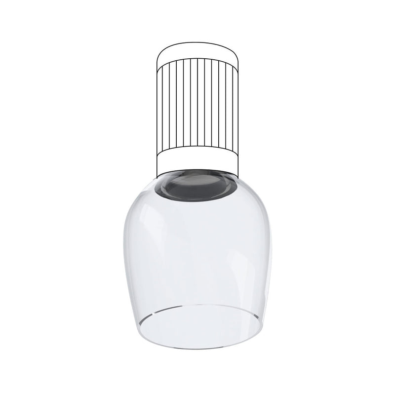 Iris Glass Front Lamp shade (Accessory) | Transparent | 71-C054-37-00