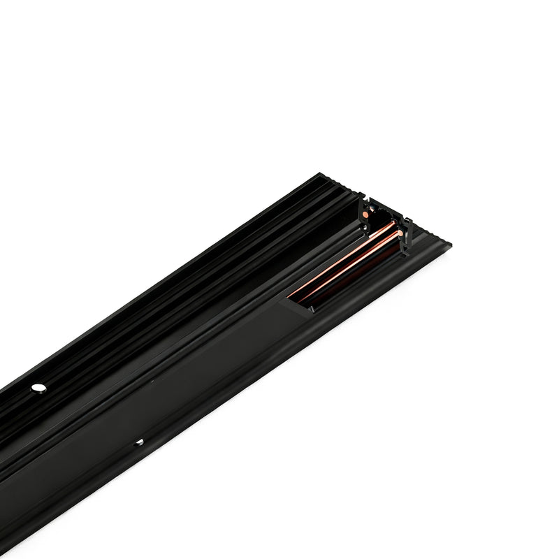 MicroTrack LV Recessed 1m Track | Black | 71-C311-60-00