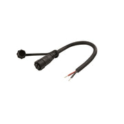 Connector 2 pols +/- Low Voltage Accessory | Black | 71-E498-05-00