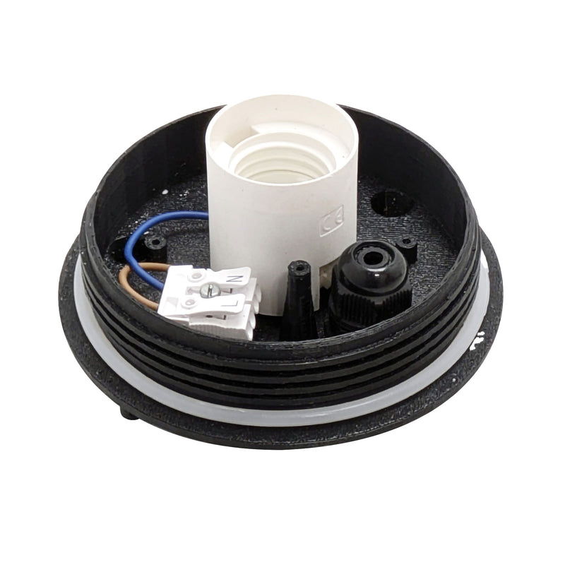 Cisne Base Bollard | 15.0W | Black | 71-E734-05-05