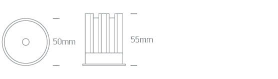 7307MA/W/V: 7W CCT Variable LED module suitable for MR16 fittings.  Complete with non-dimmable driver.  ..