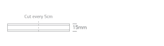 7887A/W: Flexible COB LED light strip, 960LEDs/meter, 25W/meter.   Supplied in 5 meters roll with 3M double face adhesive tape.  Can be cut every 5cm.  Requires 24V DC constant voltage LED driver. ..