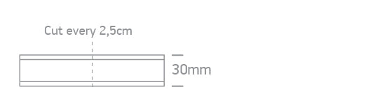 7887B/C: Flexible COB LED light strip, 1600LEDs/meter, 40W/meter.   Supplied in 5 meters roll with 3M double face adhesive tape.  Can be cut every 2,5cm.  Requires 24V DC constant voltage LED driver. ..