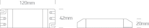 89008AT DIMMABLE DRIVER 700mA 6-8W 230V