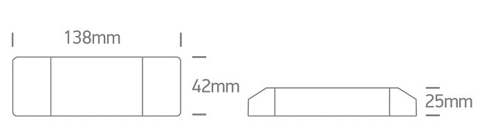 89026AL DALI / PUSH TO DIM DRIVER CC IP20 230V