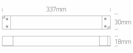 20-100W 24V DC TRIAC dimmable constant voltage driver