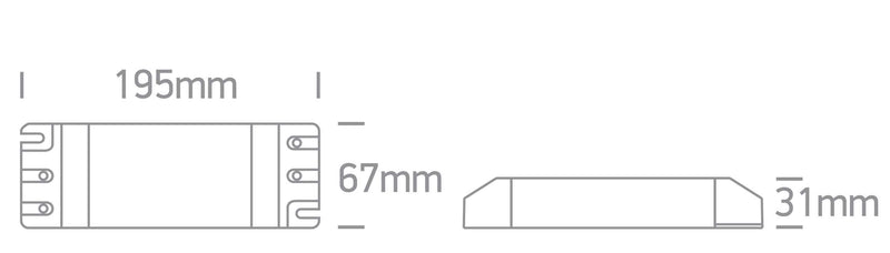 89150VT DRIVER 24V DC 20-150W 230V DIMMABLE