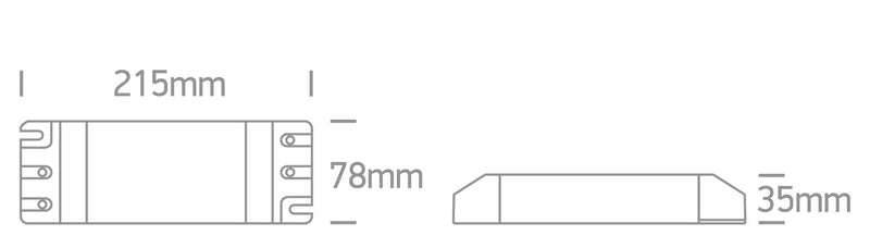 89200VT DRIVER 24V DC 75-200W 230V DIMMABLE