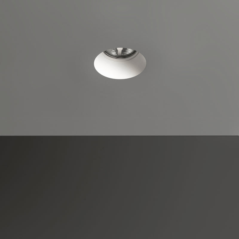 90-1720-14-00, DOWNLIGHT GES RECESSED ROUND FIX DEEP 8W 31.2º  IN IP20 / OUT IP23 292LM, White