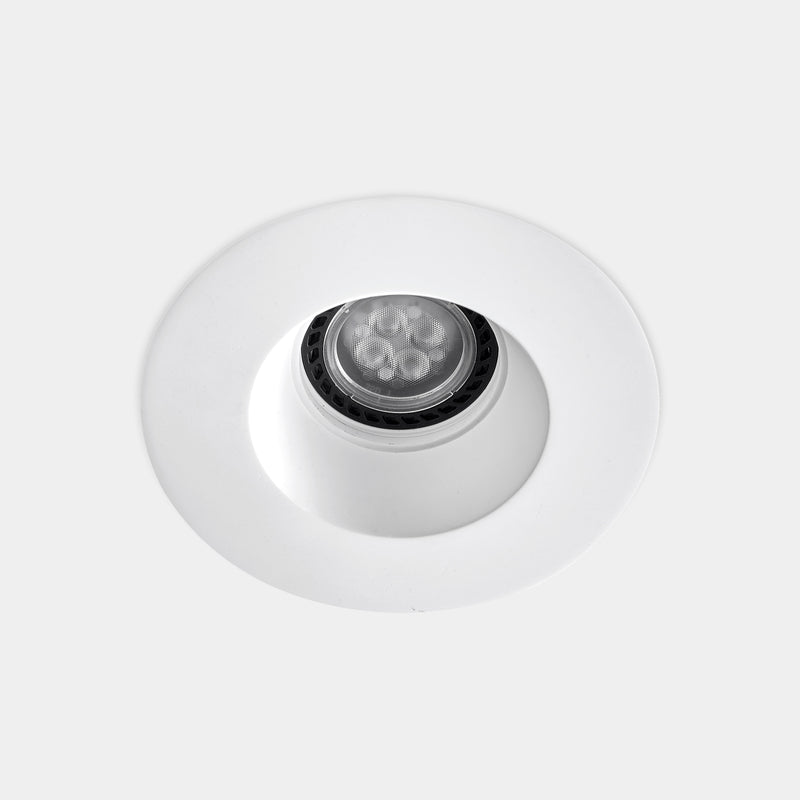90-1720-14-00, DOWNLIGHT GES RECESSED ROUND FIX DEEP 8W 31.2º  IN IP20 / OUT IP23 292LM, White