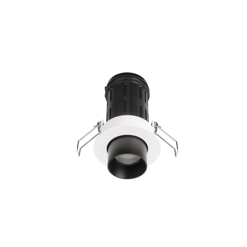 90-8010-60-00, SPOTLIGHT ATOM HIDE Ø75 36V / 700MA 23.1W LED WARM-WHITE 3000K CRI 92 23.6º BL, Black