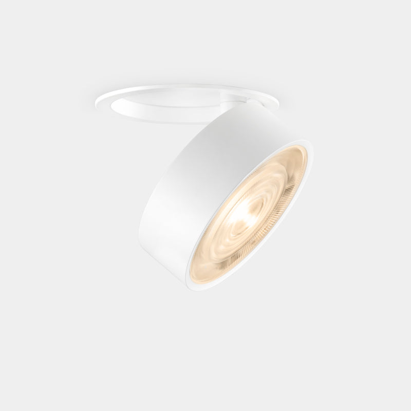 90-8037-14-XB, DOWNLIGHT KIVA RECESSED Ø95MM 14W LED WARM-WHITE 2700K CRI 92 22.7º CASAMBI WH, White