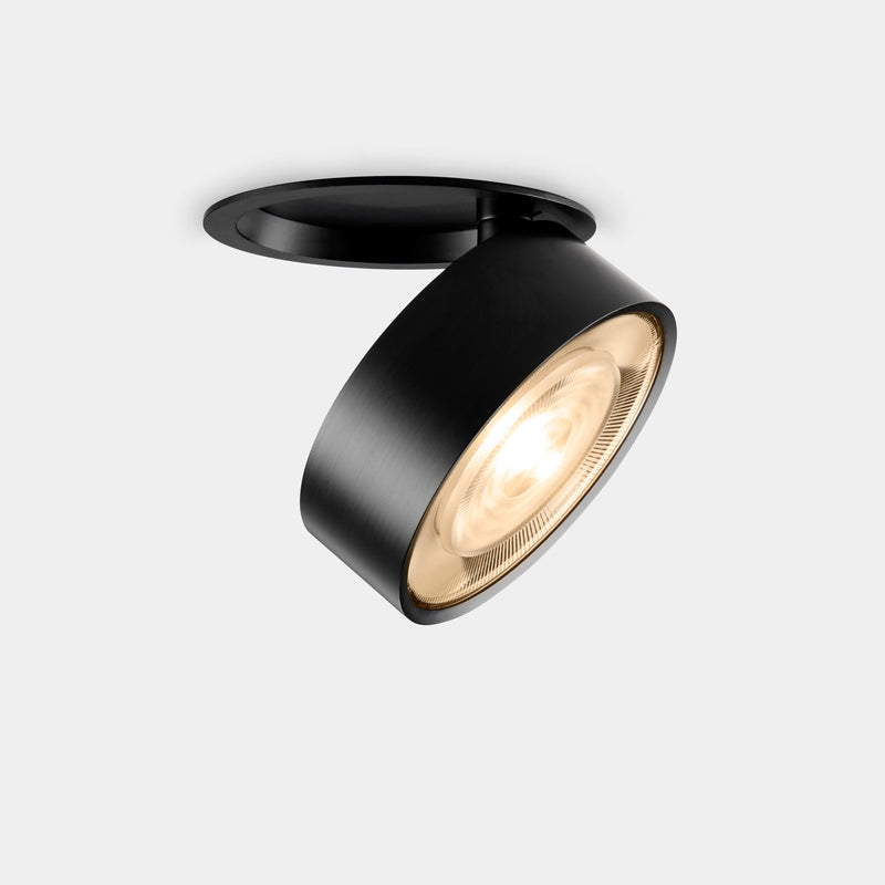 90-8038-60-DS, DOWNLIGHT KIVA RECESSED Ø95MM 14W LED WARM-WHITE 3000K CRI 92 22.7º DALI-2/PUS, Black