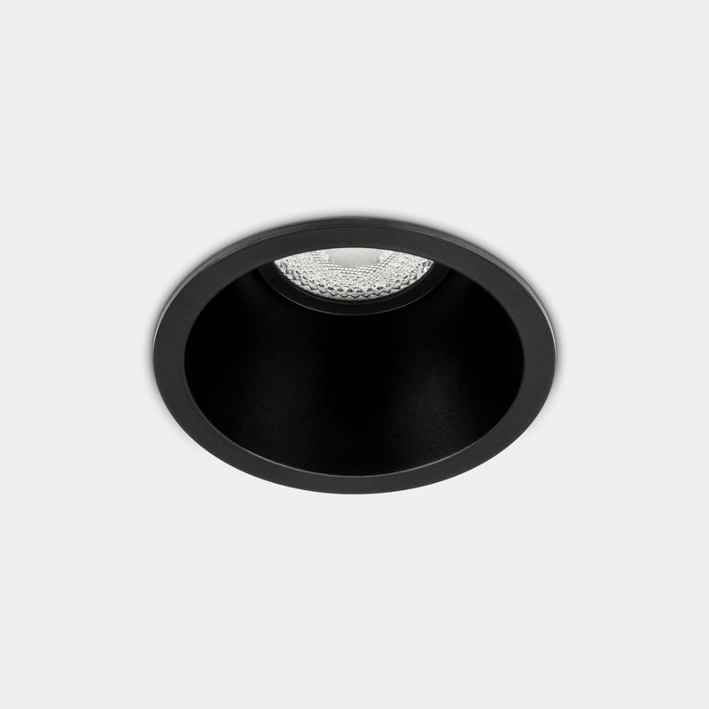 Lite Deep Fix ø88mm Recessed Downlight | 7.0W 3000K CRI92 | Black | 90-8079-60-BB