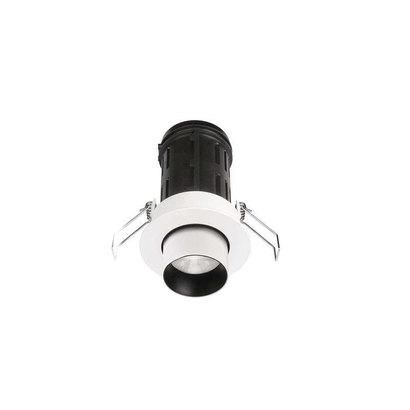 90-A060-14-00, SPOTLIGHT ATOM HIDE Ø52 36V / 350MA ZOOM 12.5W LED WARM-WHITE 2700K CRI 92 14.8, White