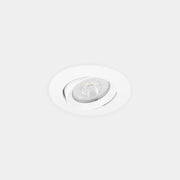 Lite Flat Adjustable Ø80 Recessed Downlight | 7.0W 3000K CRI92 | White | 90-A208-14-BB
