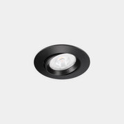 Lite Flat Adjustable Ø80 Recessed Downlight | 7.0W 3000K CRI92 | Black | 90-A208-60-BB
