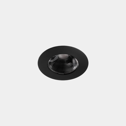Play Flat Round Fixed Emergency Recessed Downlight | 14.3W 3000K CRI92 DALI-2 / Push | Black | AG11-13W9WMD360