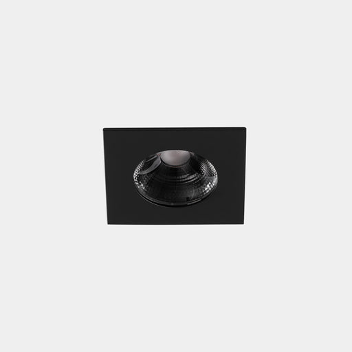 Play Flat Square Fixed Emergency Recessed Downlight | 14.3W 3000K CRI92 DALI-2 / Push | Black | AG19-13W9WMD360