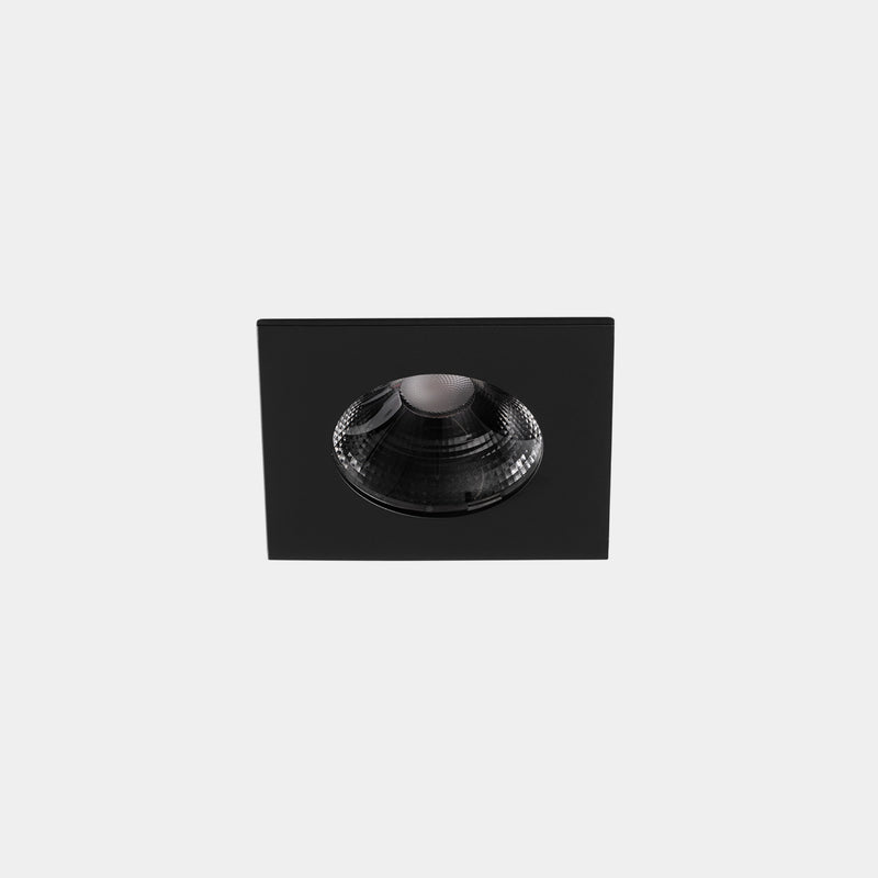 Play Flat Square Fixed Recessed Downlight | 8.5W 2700K CRI92 | Black | AG19-P7V9WMOU60