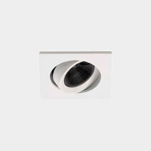Play Flat Square Adjustable Emergency Recessed Downlight | 14.3W 4000K CRI92 | White | AG21-13X9WMO314