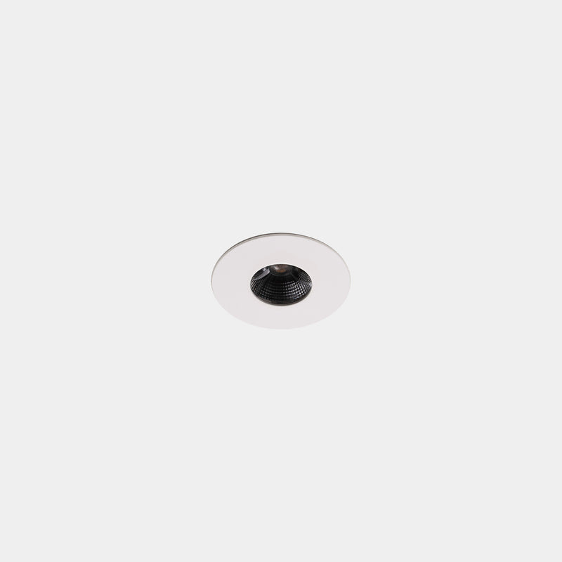 Play Mini Flat Round Fixed Recessed Downlight | 4.5W 3000K CRI92 | White | AG33-P3W9WFOU14