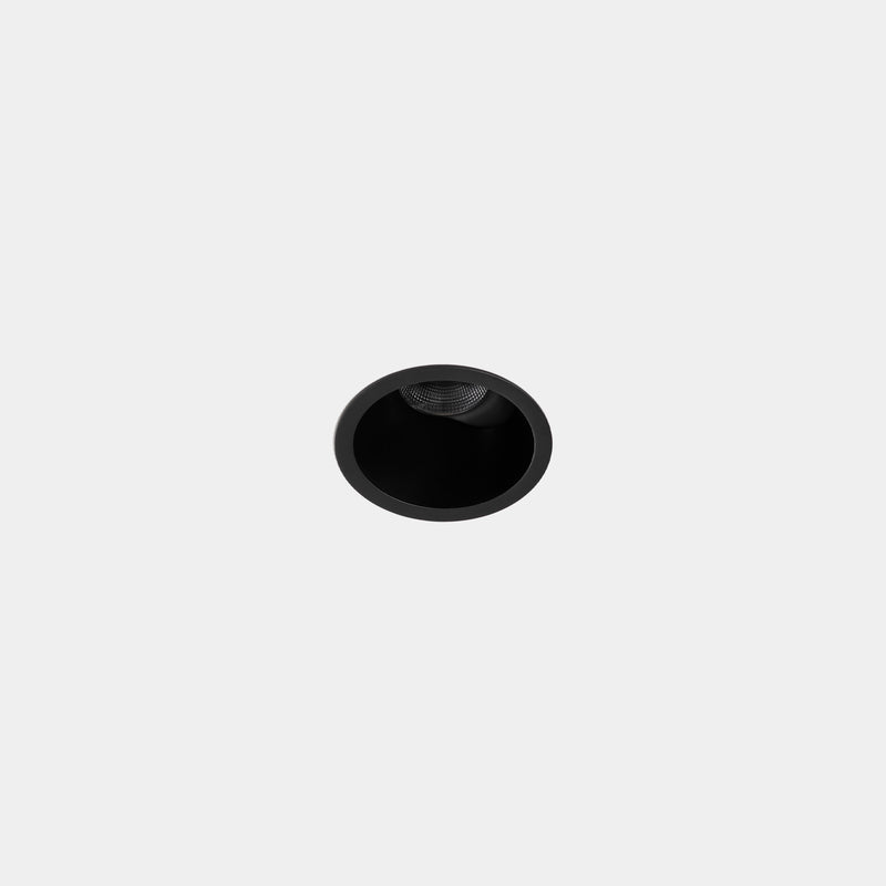 Play Mini Visual Comfort Round Fixed Trim Recessed Downlight | 2.2W 2700K CRI90 | Black | AG36-P2V9WNOS60