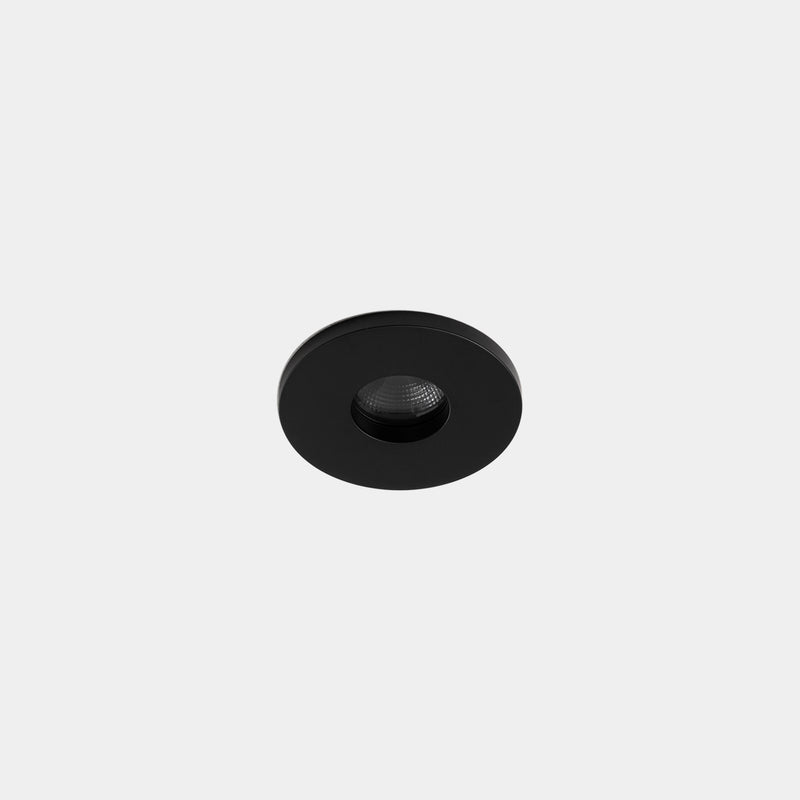 Play Mini IP65 Round Fixed Recessed Downlight | 6.4W 4000K CRI92 | Black | AG37-P7X9WSBB60