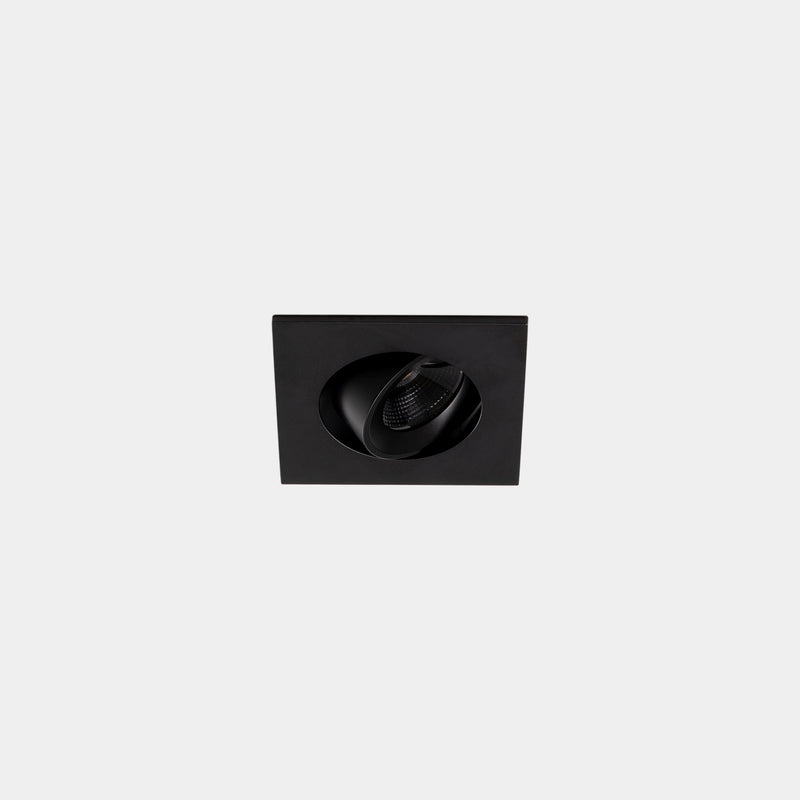 Play Mini Flat Square Adjustable Recessed Downlight | 3.2W 3000K CRI92 | Black | AG39-P3W9WMBB60