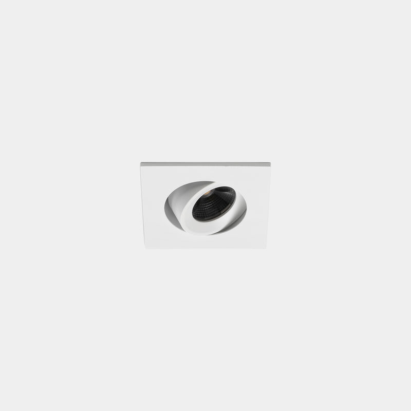 Play Mini Flat Square Adjustable Recessed Downlight | 8.5W 2700K CRI92 | White | AG39-P7V9WFOU14