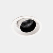 Play Snoot Round Adjustable Trim Recessed Downlight | 19.8W 3000K CRI92 DALI-2 / Push | White | AG56-18W9WFDU14
