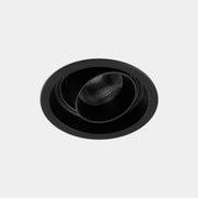 Play Snoot Round Adjustable Trim Recessed Downlight | 19.8W 4000K CRI92 | Black | AG56-18X9WMOU60