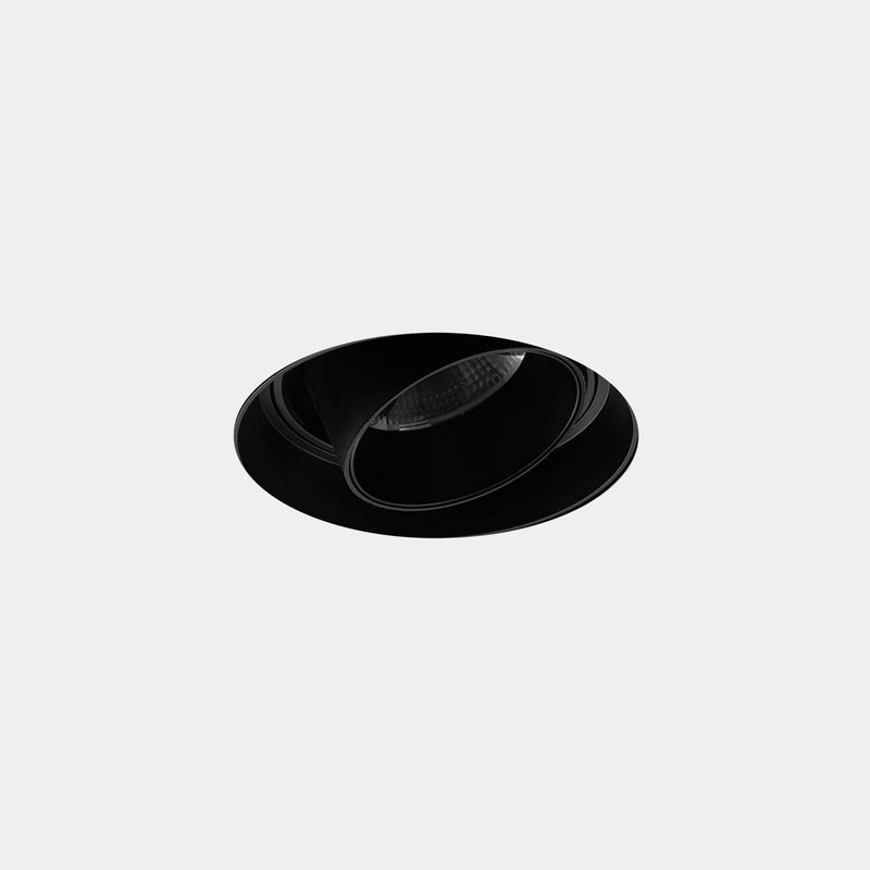 Play Snoot Round Adjustable Trimless Recessed Downlight | 8.5W 2700K CRI92 | Black | AG57-P7V9WMOU60