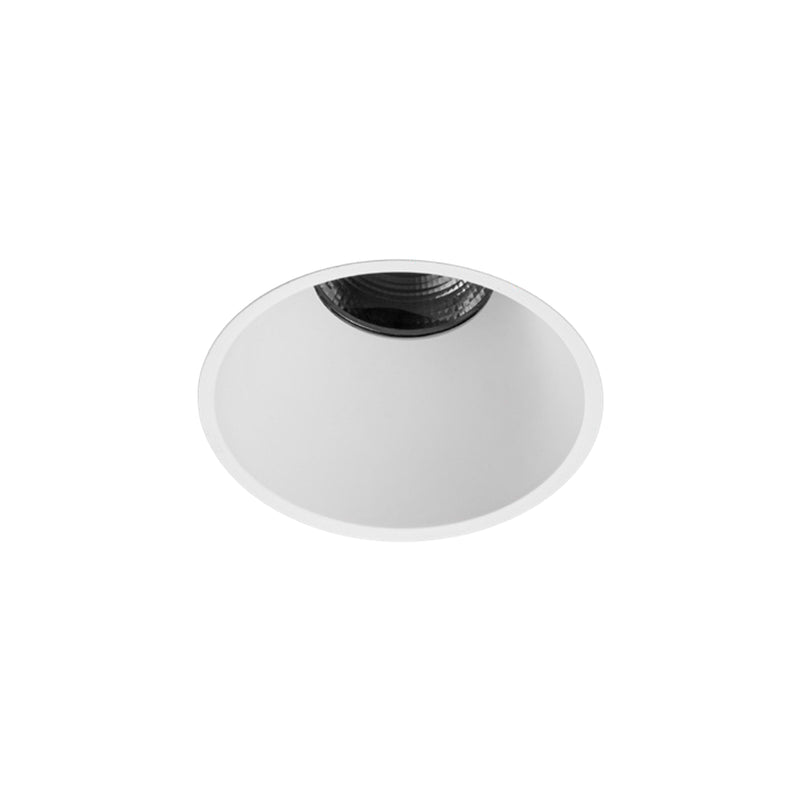 Play Visual Comfort Round Fixed MicroTrim Recessed Downlight | 8.5W 4000K CRI92 | White | AG72-P7X9WMOU14