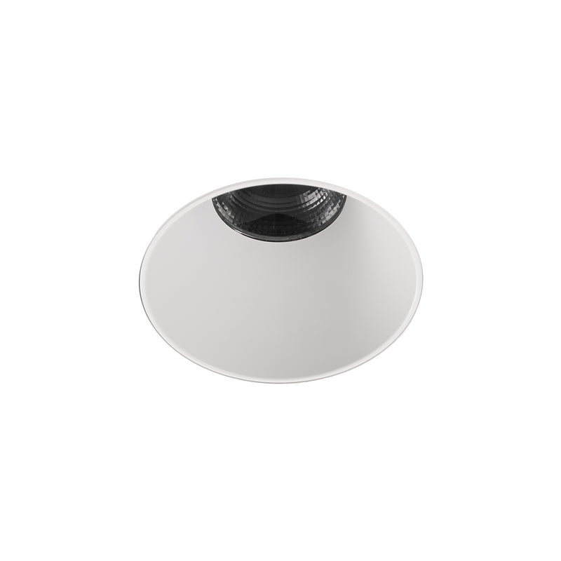 Play Visual Comfort Round Fixed Trimless Recessed Downlight | 10.5W 2700K CRI92 DALI-2 / Push | White | AG73-P7V9S1DU14