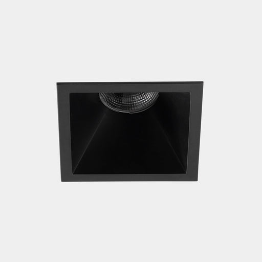 Play Visual Comfort Square Fixed Trim Recessed Downlight | 8.5W 4000K CRI92 DALI-2 / Push | Black | AG76-P7X9WSDU60
