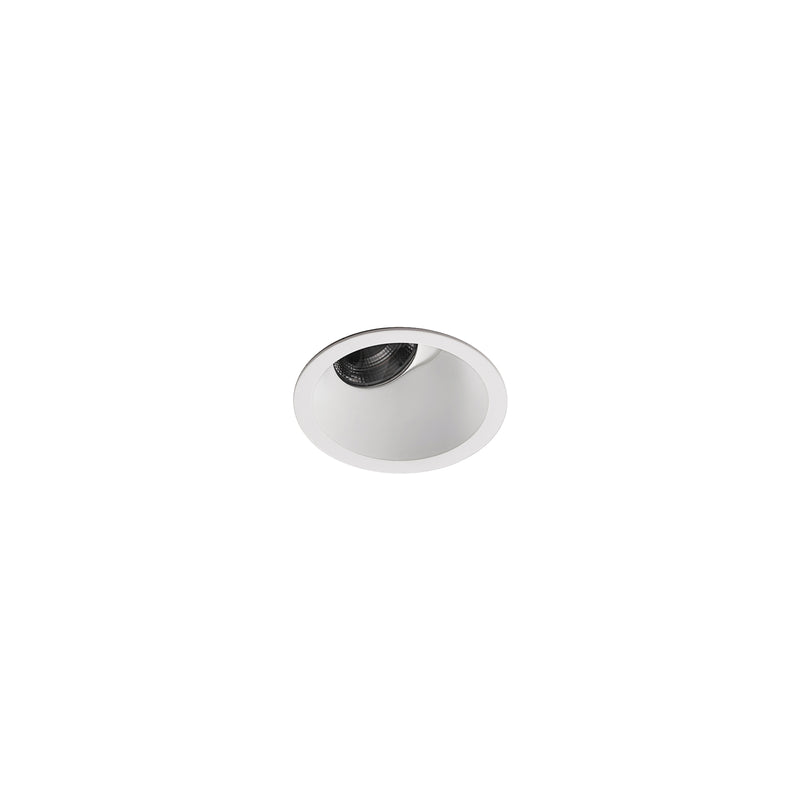 Play Mini Visual Comfort Round Adjustable Trim Recessed Downlight | 8.5W 4000K CRI92 | White | AG79-P7X9WMOU14