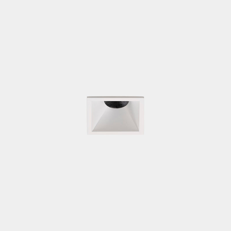 Play Mini Visual Comfort Square Fixed Trim Recessed Downlight | 2.2W 3000K CRI90 | White | AG81-P2W9WNOS14