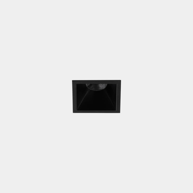 Play Mini Visual Comfort Square Fixed Trim Recessed Downlight | 4.5W 3000K CRI92 | Black | AG81-P3W9WMOU60