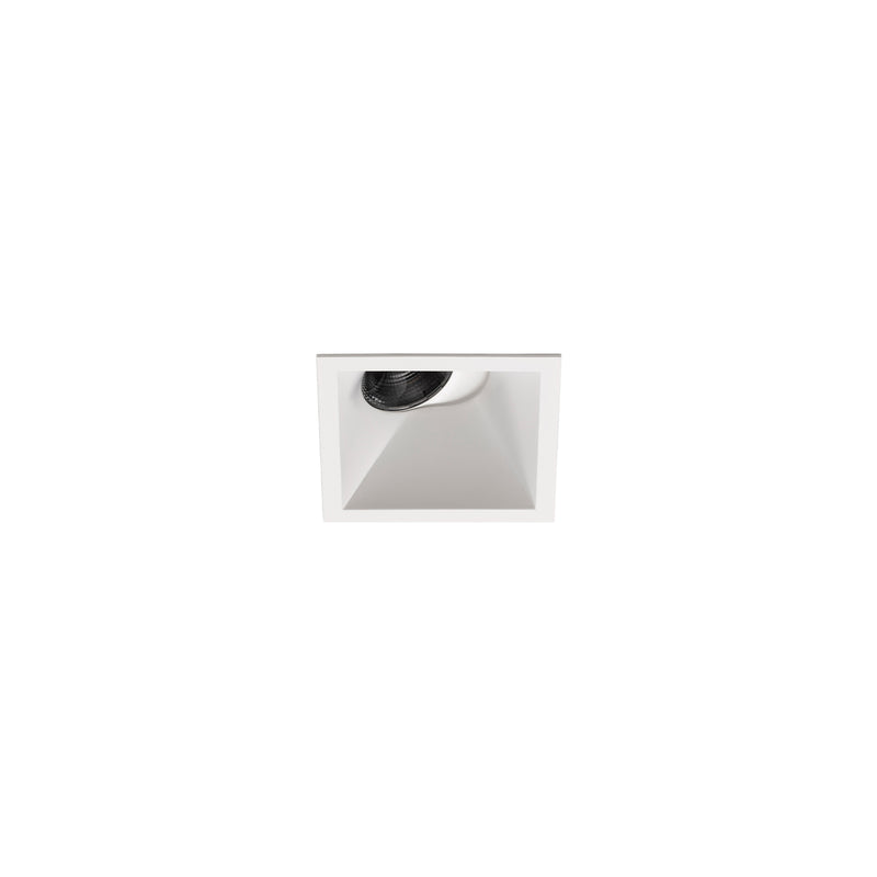 Play Mini Visual Comfort Square Adjustable Trim Recessed Downlight | 2.2W 4000K CRI90 DALI-2 / Push | White | AG82-P2X9WNDS14