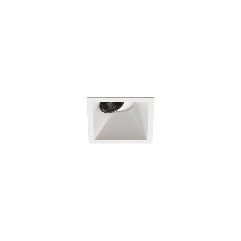 Play Mini Visual Comfort Square Adjustable Trim Recessed Downlight | 3.2W 2700K CRI92 | White | AG82-P3V9WFBB14
