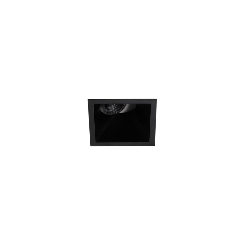 Play Mini Visual Comfort Square Adjustable Trim Recessed Downlight | 3.2W 2700K CRI92 | Black | AG82-P3V9WFBB60