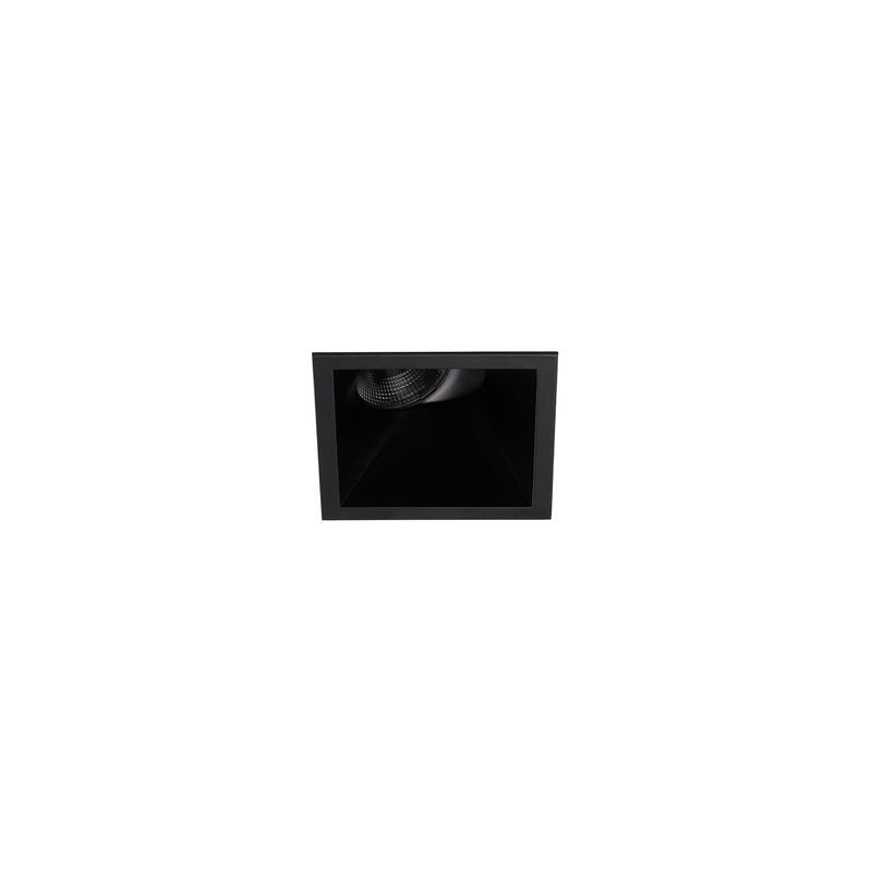 Play Mini Visual Comfort Square Adjustable Trim Recessed Downlight | 3.2W 3000K CRI92 | Black | AG82-P3W9WFBB60